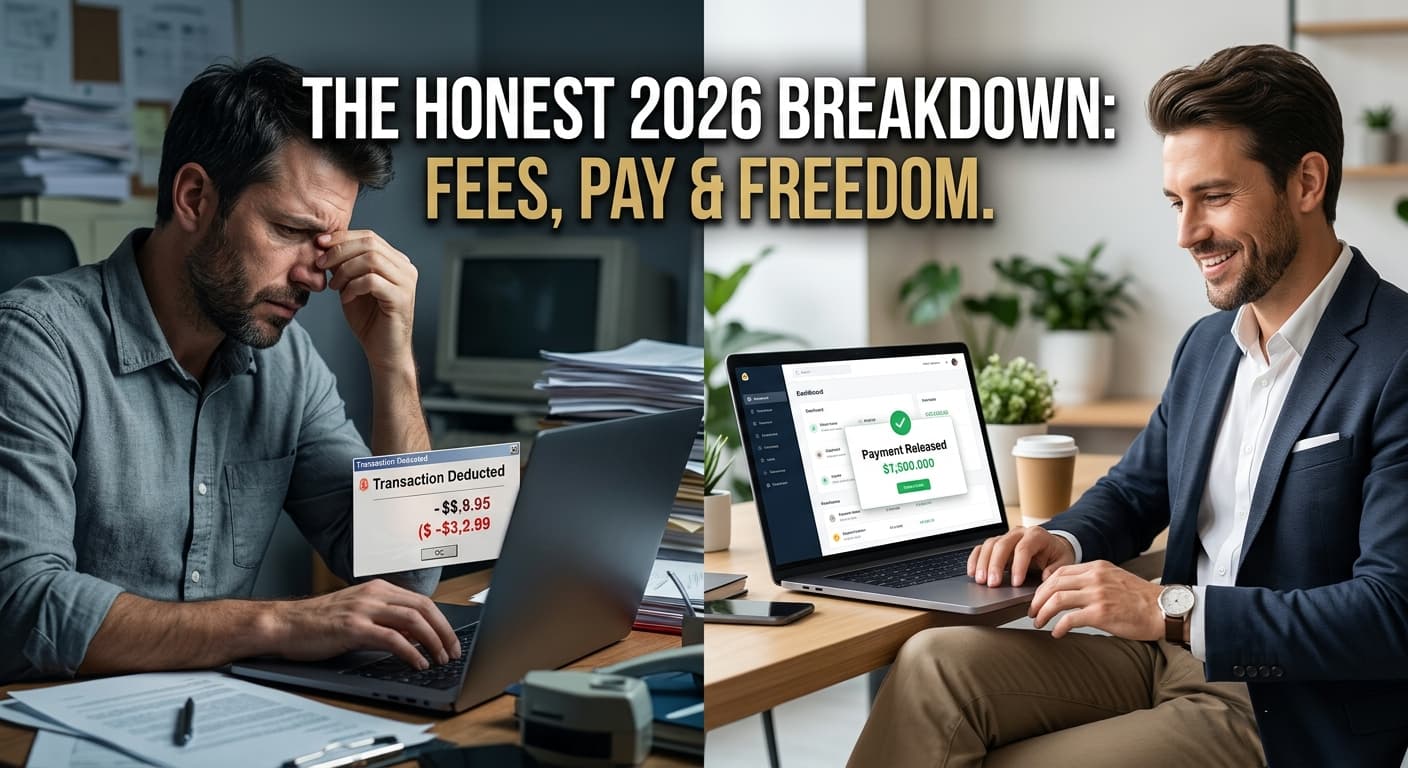 Fiverr vs Upwork vs ProjectYourVision: An Honest 2026 Breakdown of Fees, Pay & Opportunities